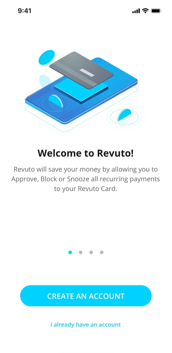 welcome to revuto screen